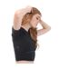 Womens/ladies hiit heat.rdy technology training crop t-shirt black Adidas-2