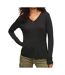 T-shirt Noir Femme Superdry Long Sleeve - L