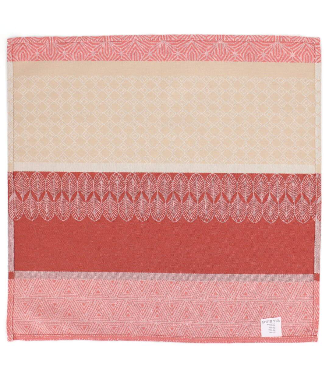 Lot de 3 serviettes table Jacquard CHARLESTON-3