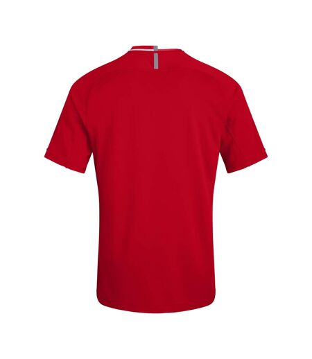Mens Evader Hooped Vapodri Jersey Flag Red Canterbury