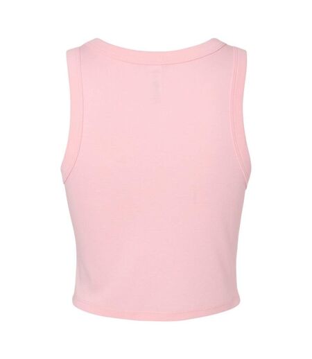 Débardeur Femme Rose Uni Bella + Canvas