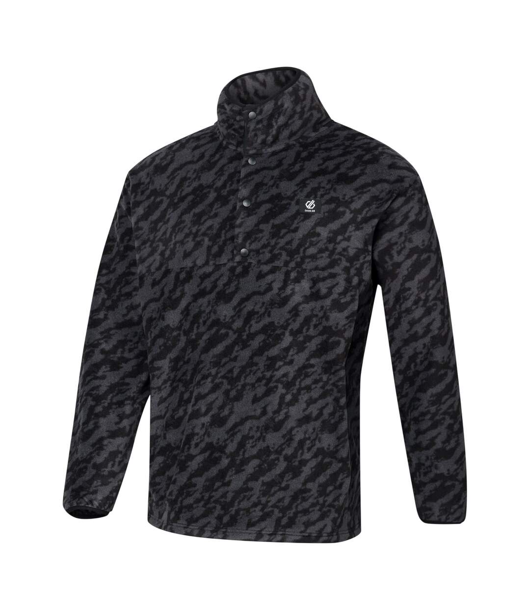 Haut Polaire Motif/style Marbré Homme Noir Dare 2B-3