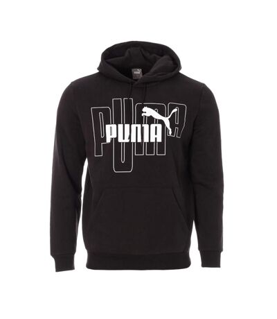 Sweat noir homme puma graf - l