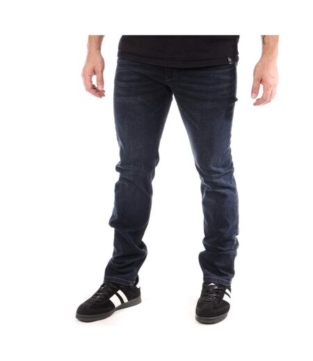 Jean droit bleu foncé homme rms26 over dyed