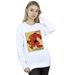 Disney - Sweat BIG HERO BAYMAX BAYMAX NEWSPAPER - Femme (Blanc) - UTBI11394-2