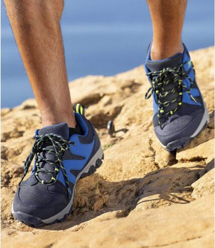 Men's Water-Repellent Multi-Activity Shoes - Blue Gray