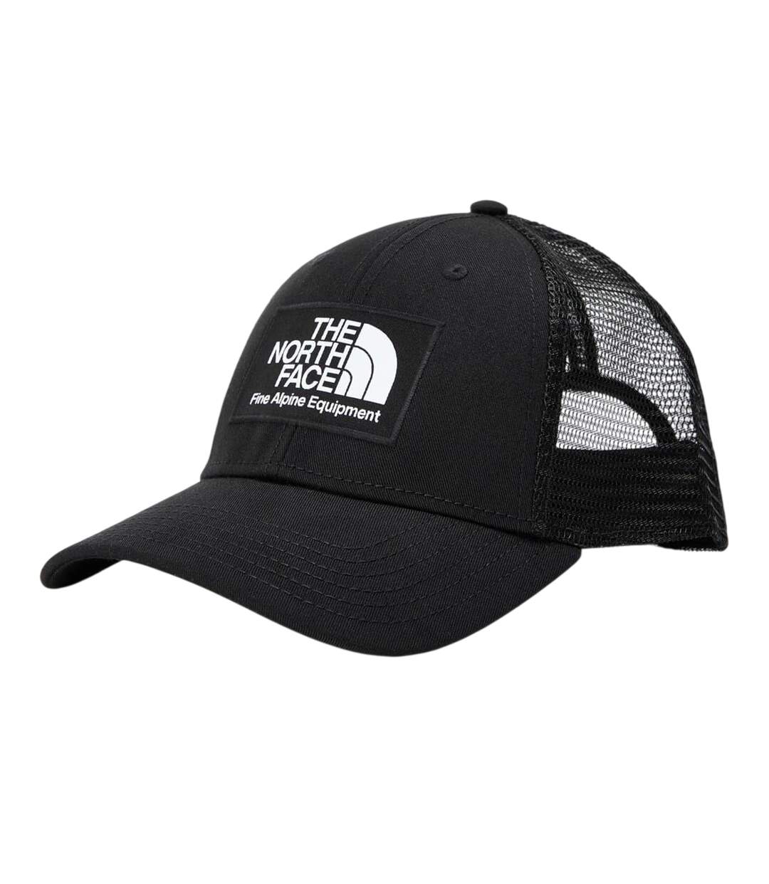 Unisex Adult Mudder Cotton Trucker Cap Black The North Face-1