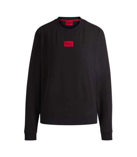 Sweat Détente Snoozie Femme Noir Hugo