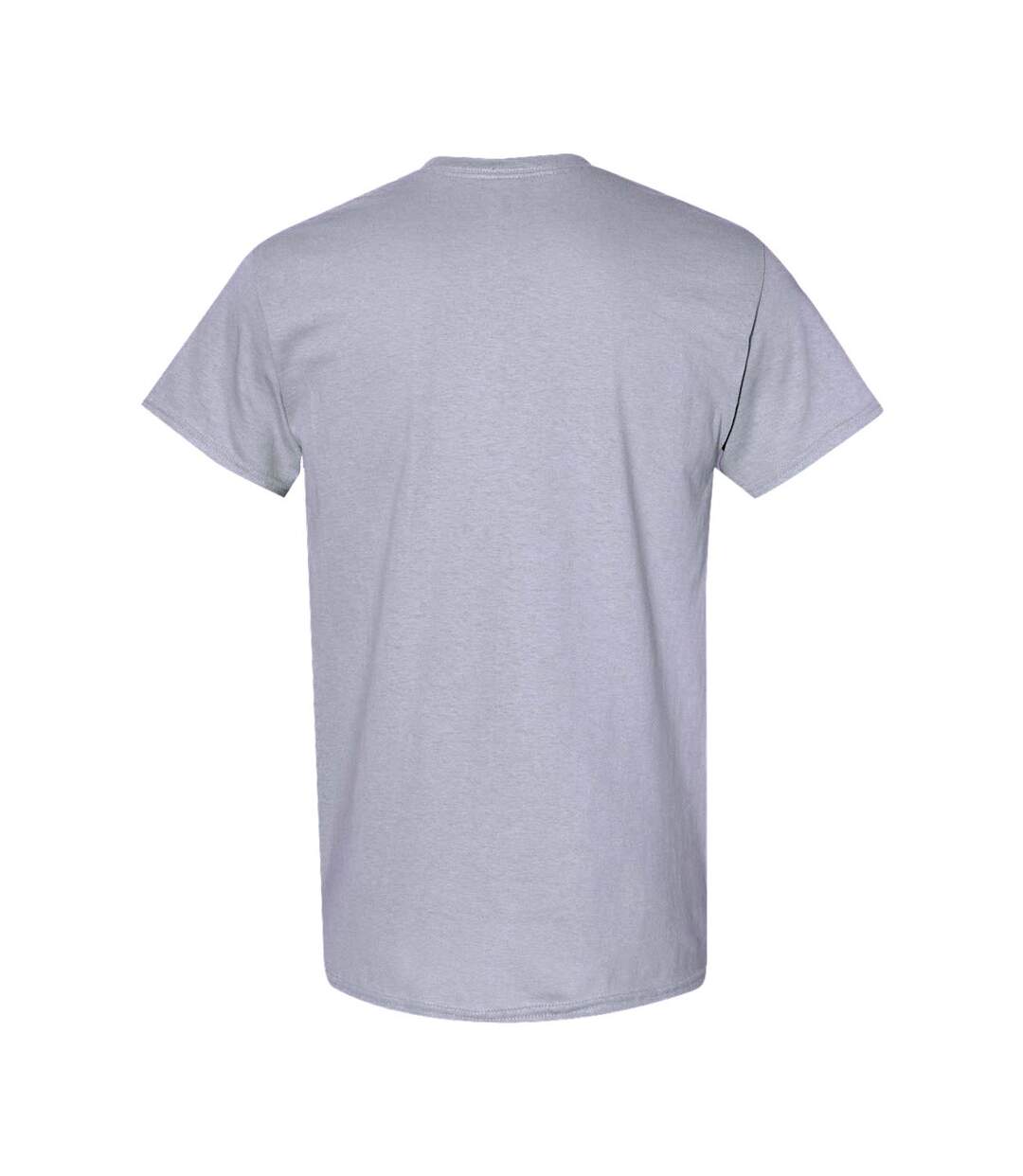 Pack Of 5  Mens Heavy Cotton Short Sleeve T-shirt  Sport Grey Gildan-2