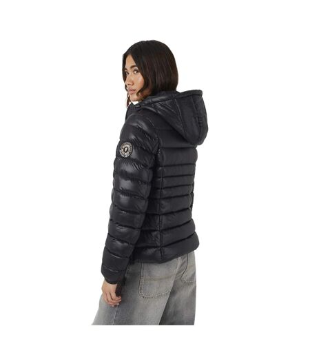 Veste Matelassée Motif/style Manche Brodée Everett Femme Noir Brave Soul
