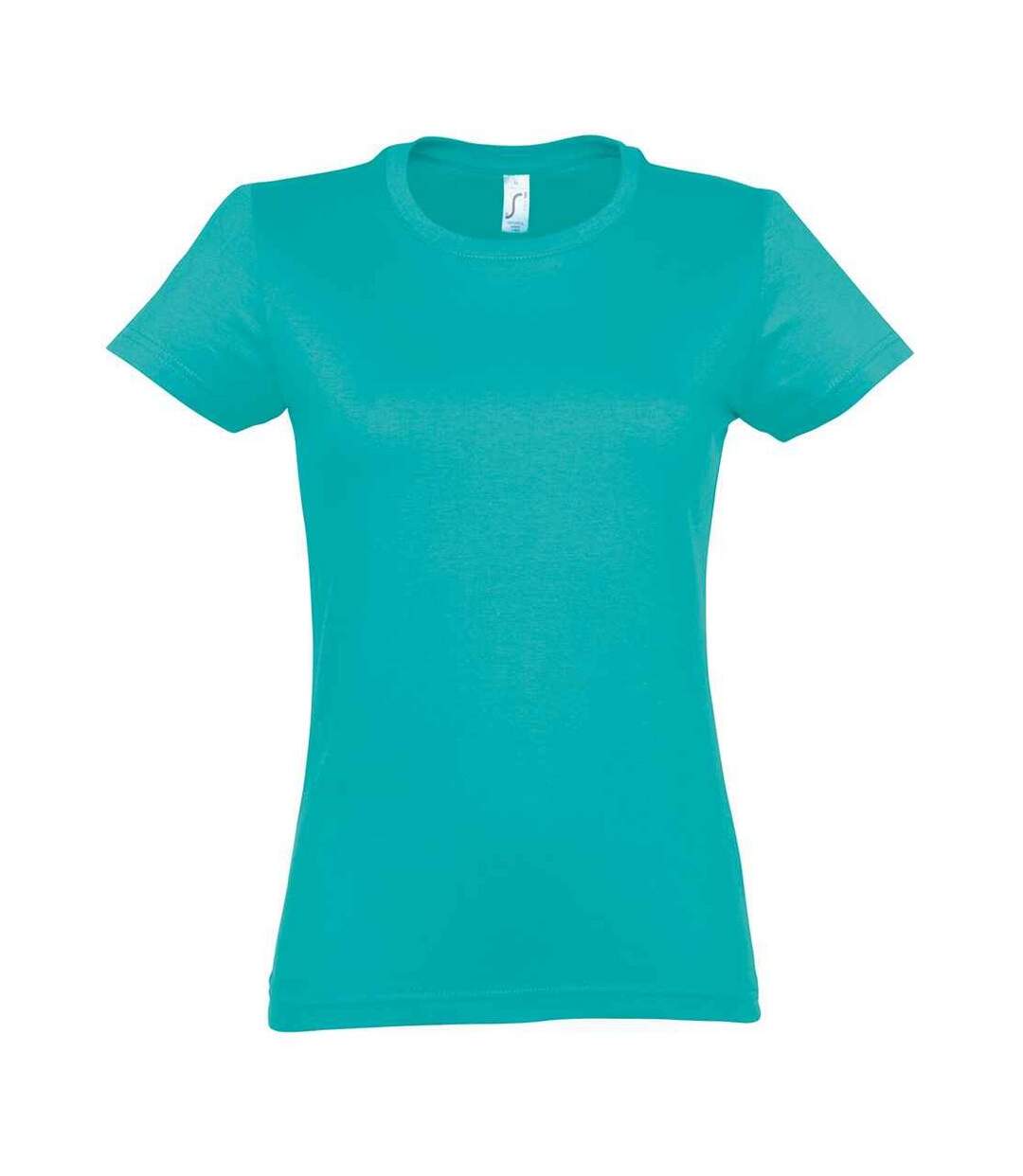 T-shirt Imperial Femme Bleu Caraïbe SOLS-1