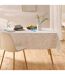 Nappe Antitache Imprimé Lorenza 140x240cm Naturel-4