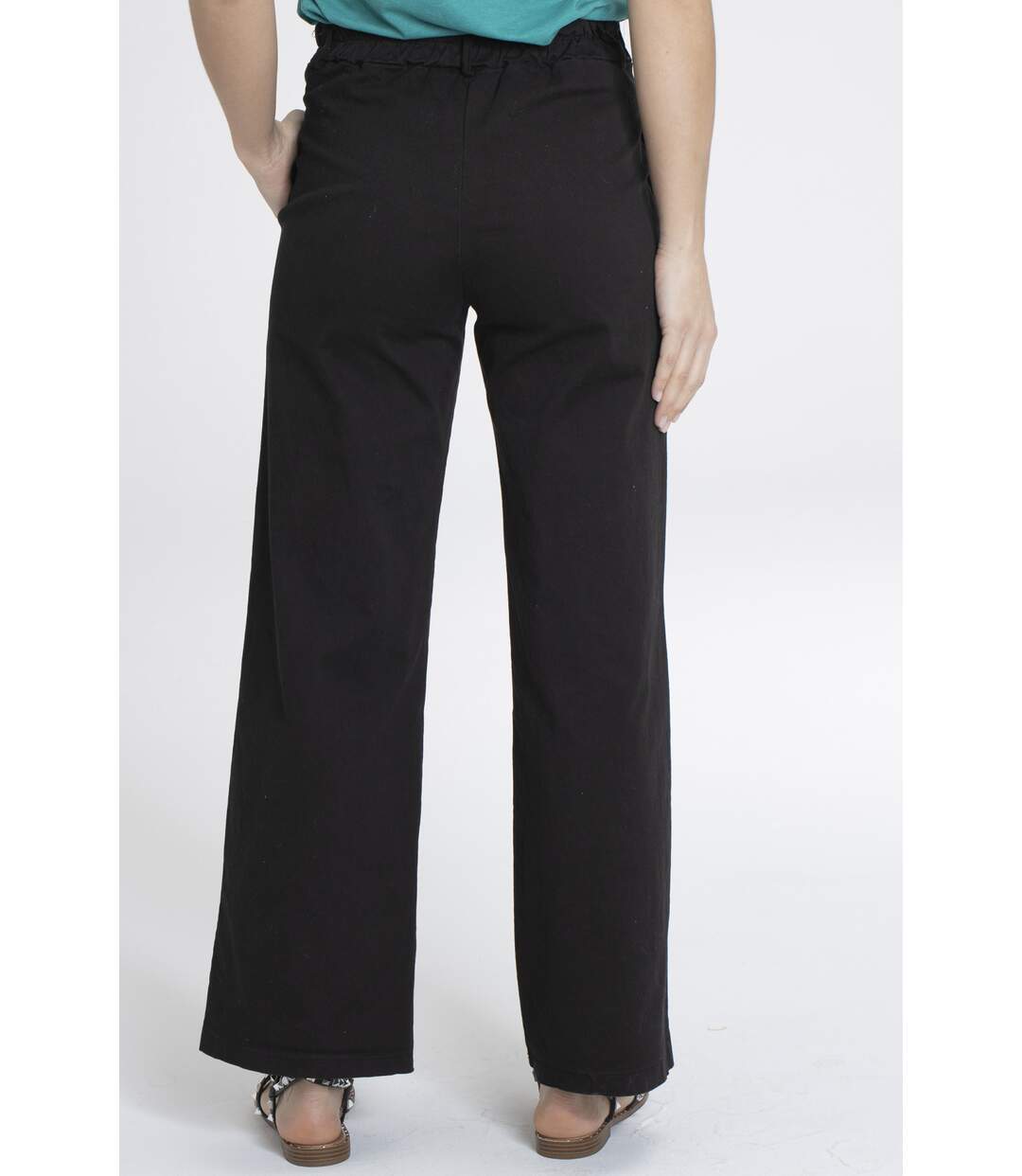 Pantalon PLUME Noir-4