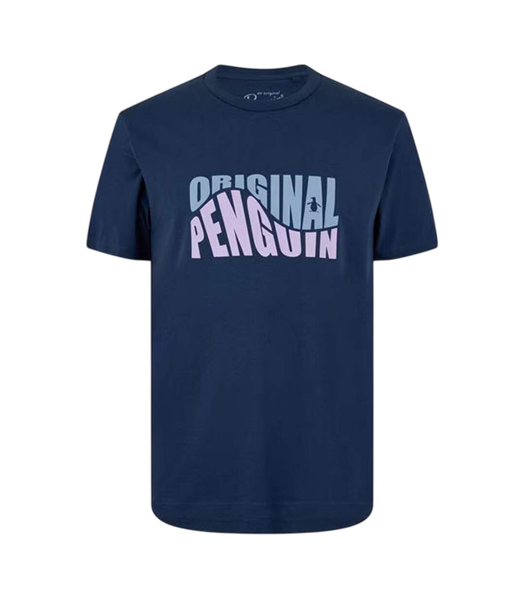 T-shirt Motif/style Lettrage Original Homme Bleu Original Penguin-1