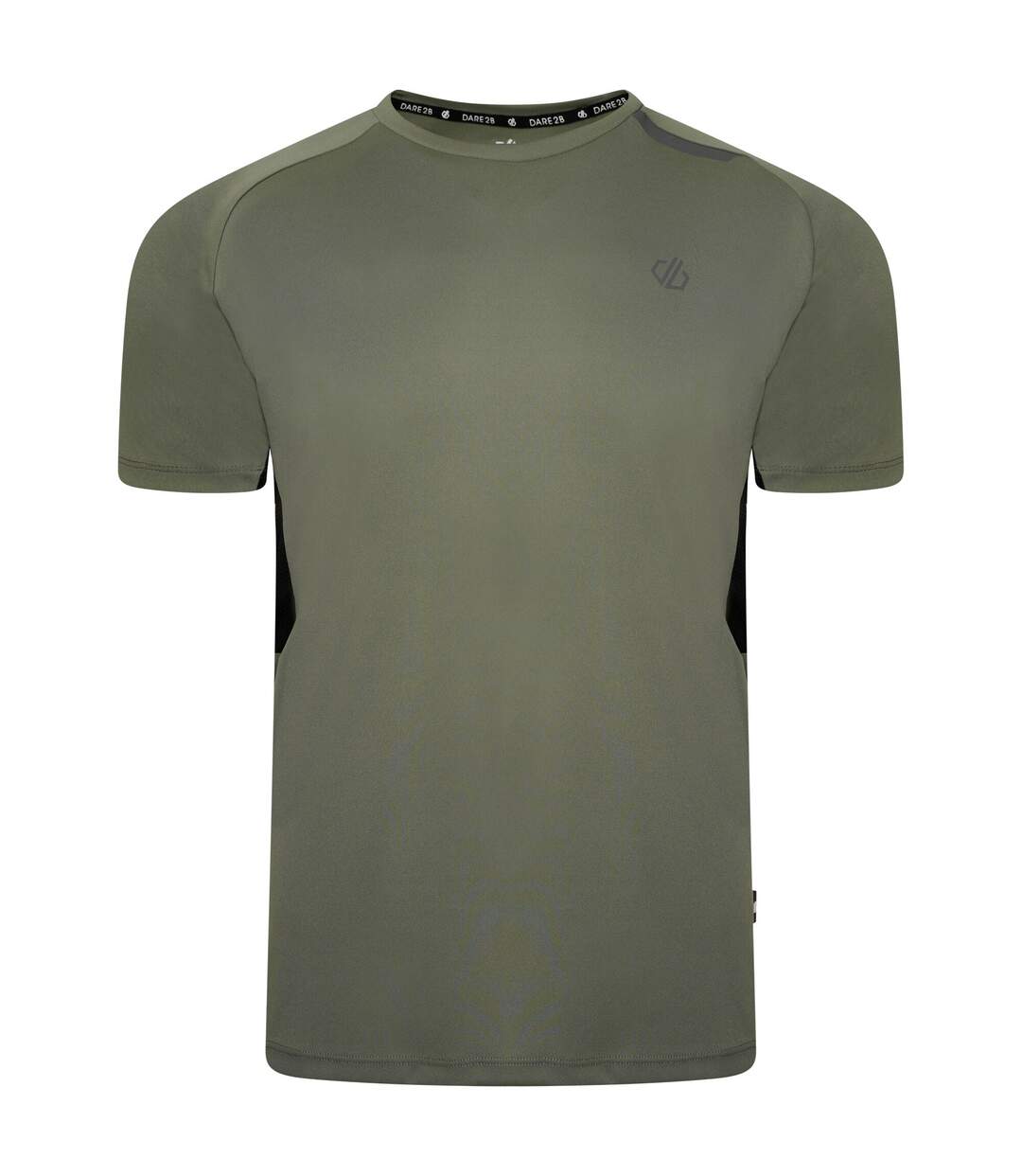Dare 2B Mens Peerless II Logo Recycled Lightweight T-Shirt (Agave Green/Black) - UTRG7090