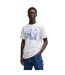 Mens Whale Cotton T-shirt White Boss-1