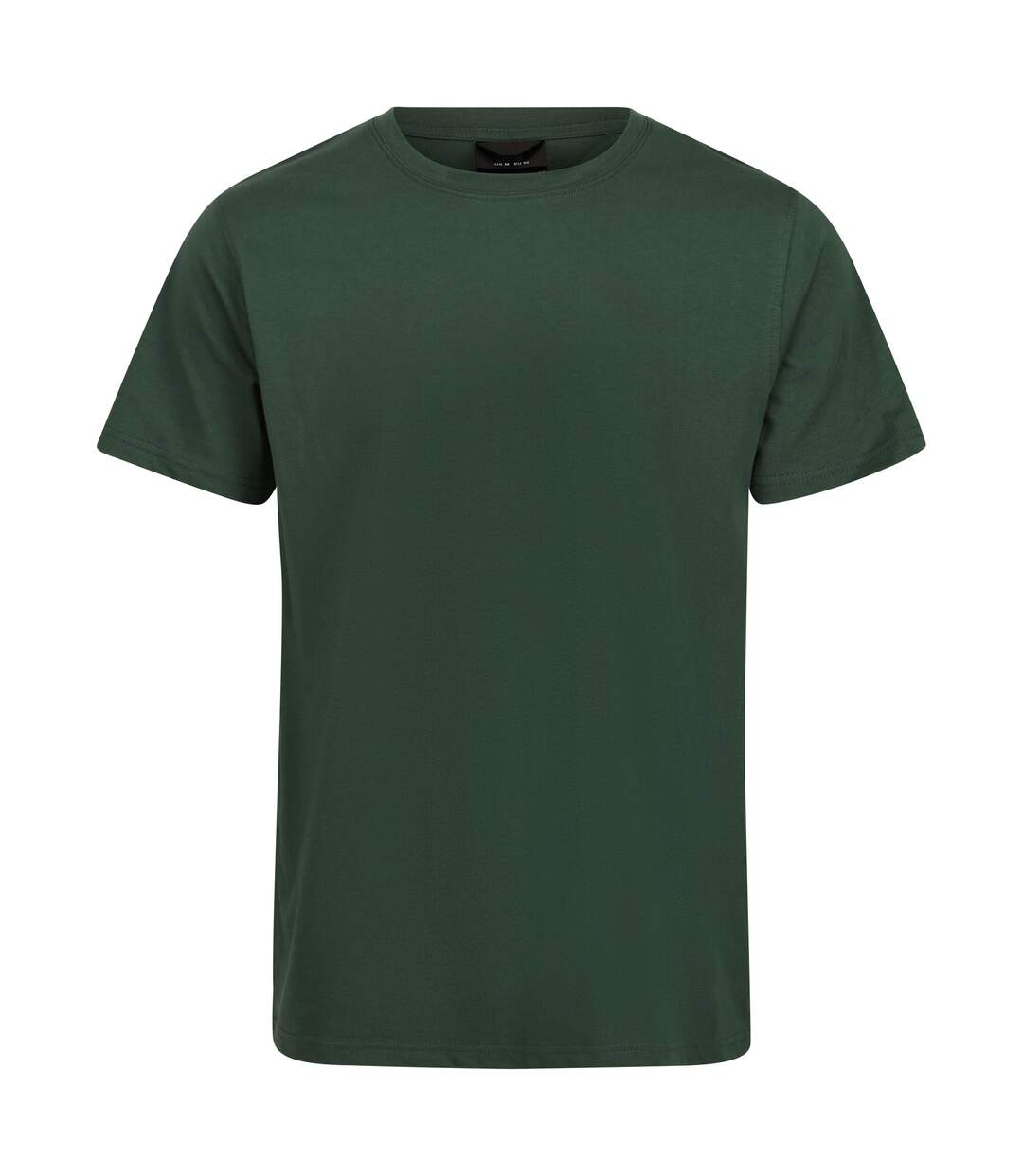 Mens pro cotton soft touch t-shirt dark green Regatta-1