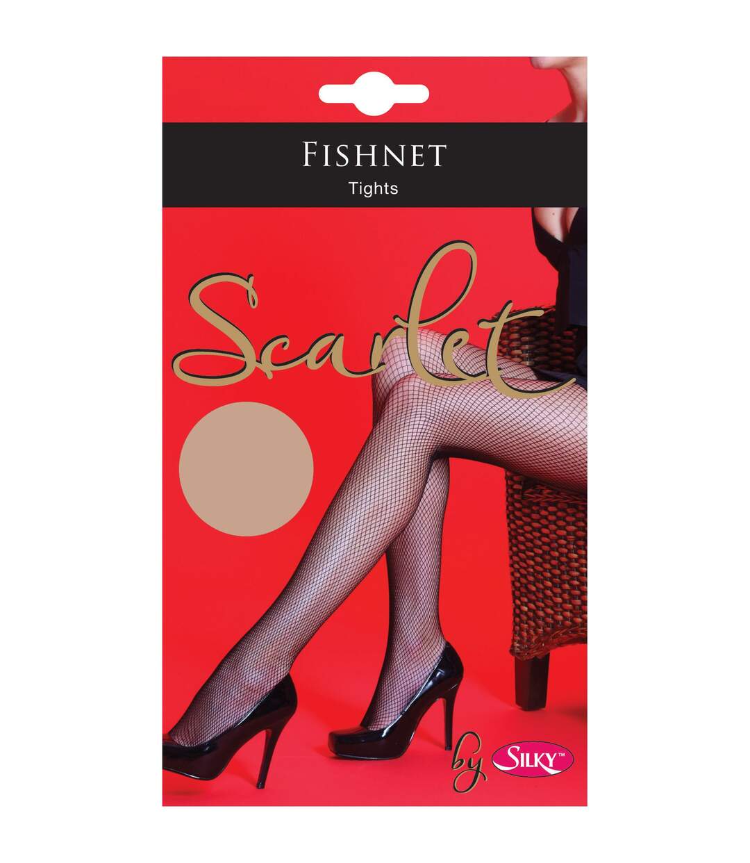 Scarlet collants résilles 1 paire femme chair Silky-1