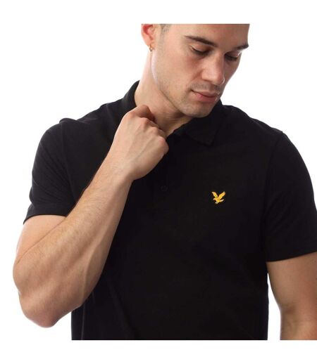 Polo Manches Courtes Motif/style Sports Homme Noir Lyle & Scott