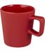 Ross Ceramic 280ml Mug (Red) (One Size) - UTPF4184