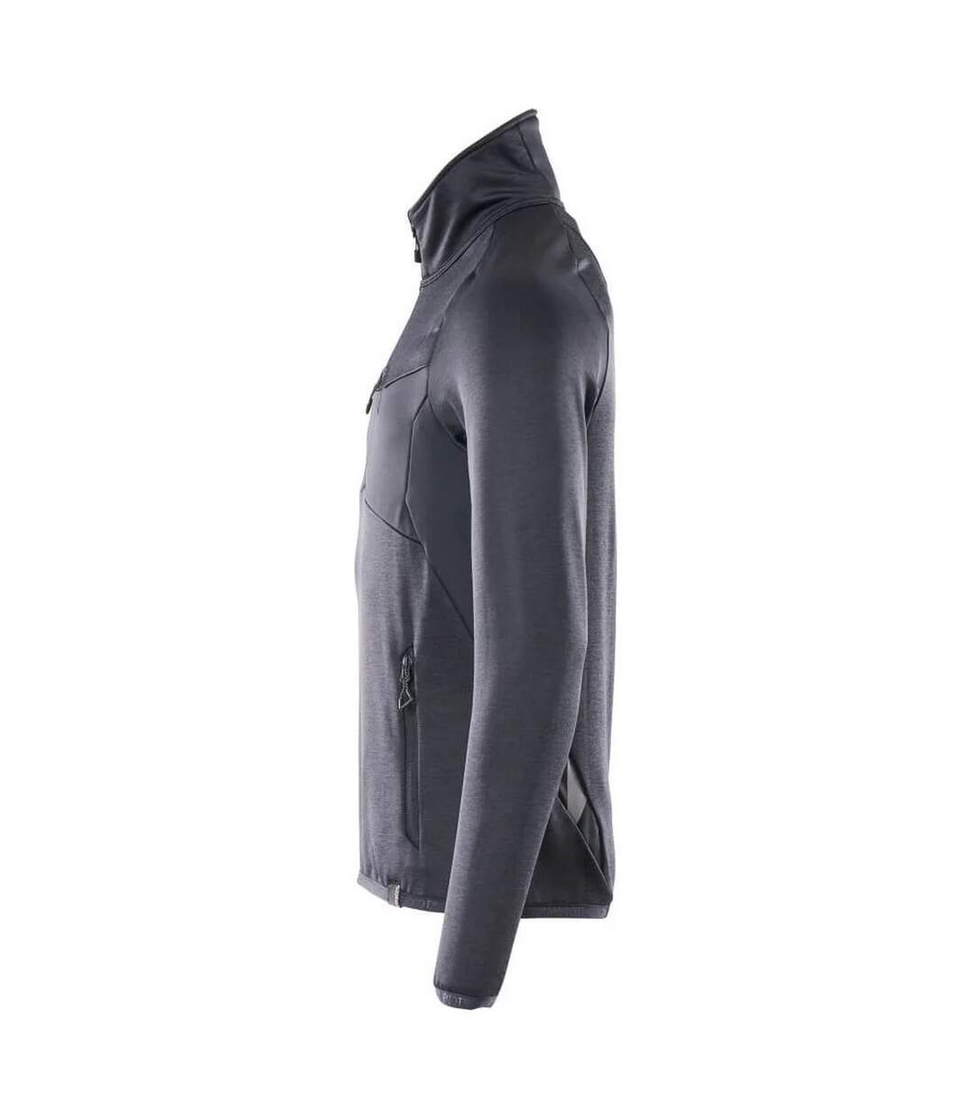 Mens Advanced Plain Half Zip Fleece Top Dark Navy Mascot-2