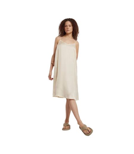 Robe À Bretelles Femme Sable Blanc Urban Classics