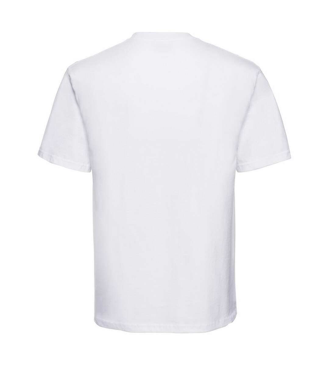 T-shirt Classic Homme Blanc Russell-2