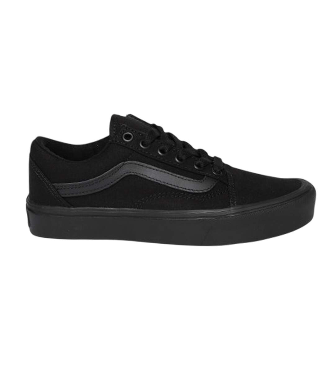 Mens Ryland Side Stripe Canvas Shoes Black Vans-1