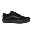 Mens Ryland Side Stripe Canvas Shoes Black Vans-1