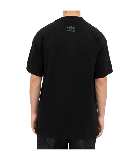 Mens sucux oversized t-shirt black Umbro