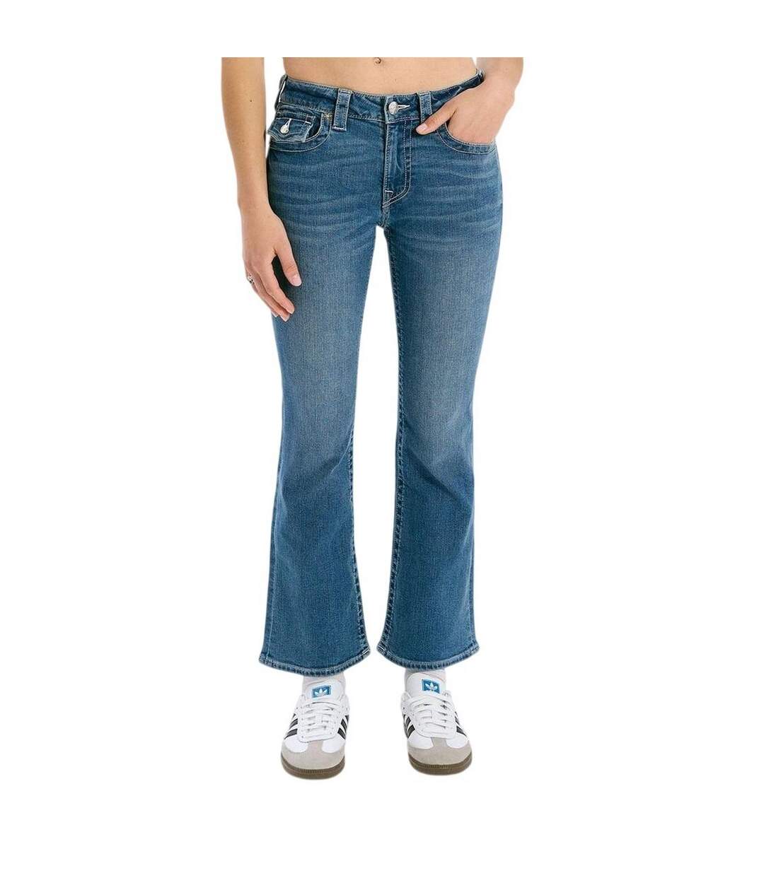 Jean Femme Bleu Moyen True Religion-2