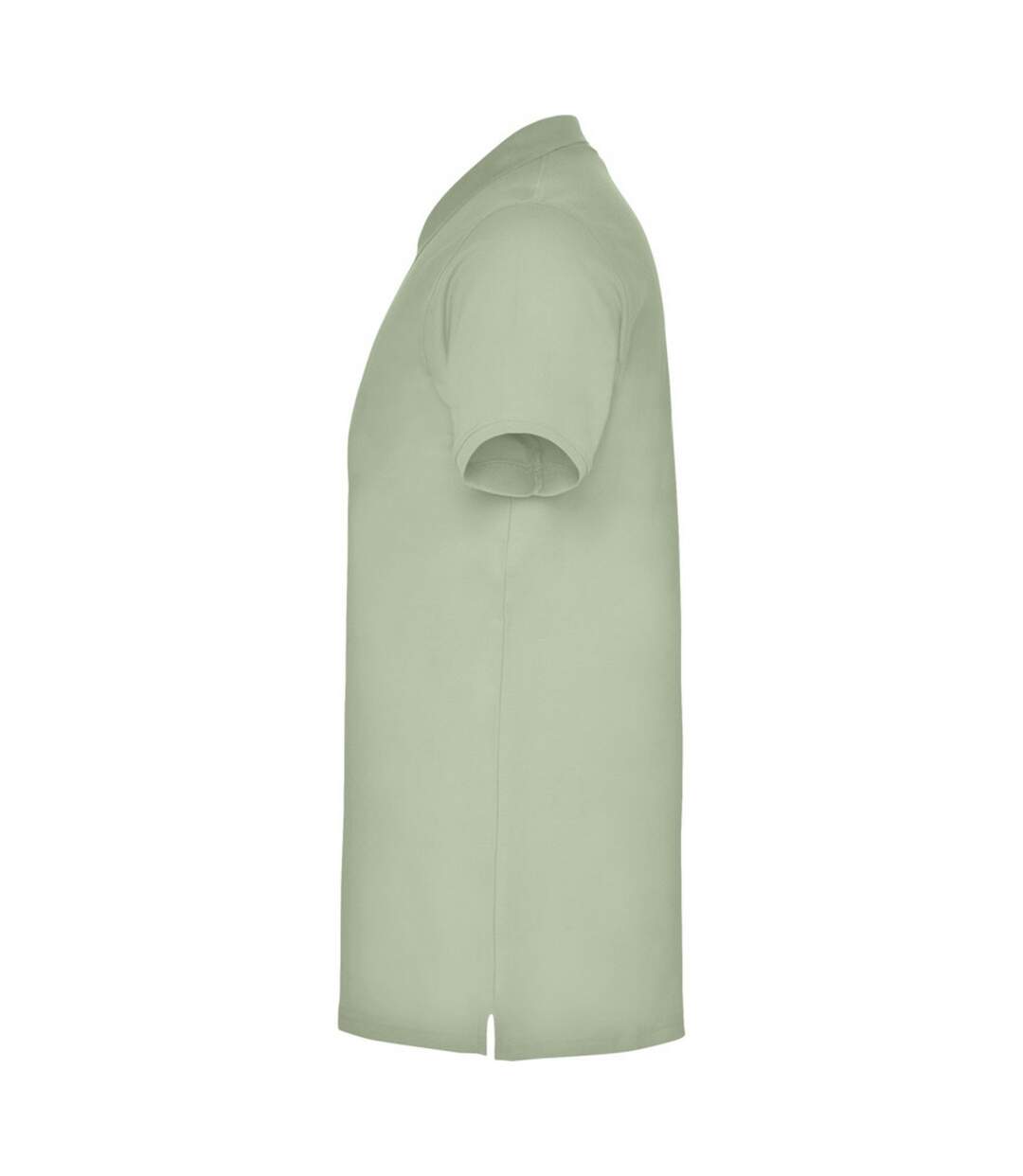 Mens Star Short-sleeved Polo Shirt Mist Green Roly-3