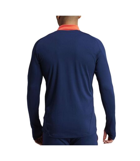 Manchester united sweat training 1/4 zip marine adidas tiro 24 - m