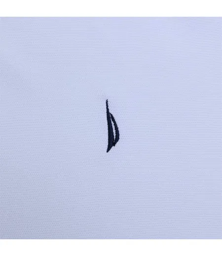 T-shirt Motif/style Logo Starboard Homme Blanc Nautica