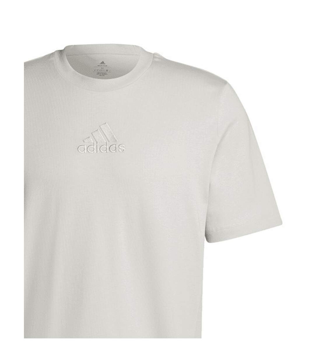 Mens Studio Lounge T-shirt Alumina Adidas-3