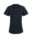 Womens/ladies Premium T-shirt Black Clique-2