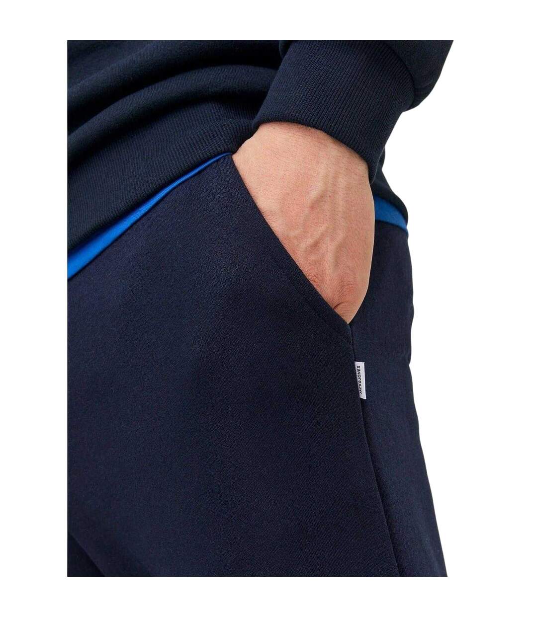 Pantalon De Jogging Bradley Homme Bleu Marine Foncé Jack And Jones-4