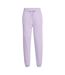 Womens/ladies Rival Terry Joggers Purple Under Armour-2