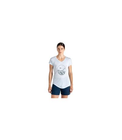 T-shirt Serene Femme Blanc Ciel Dare 2B