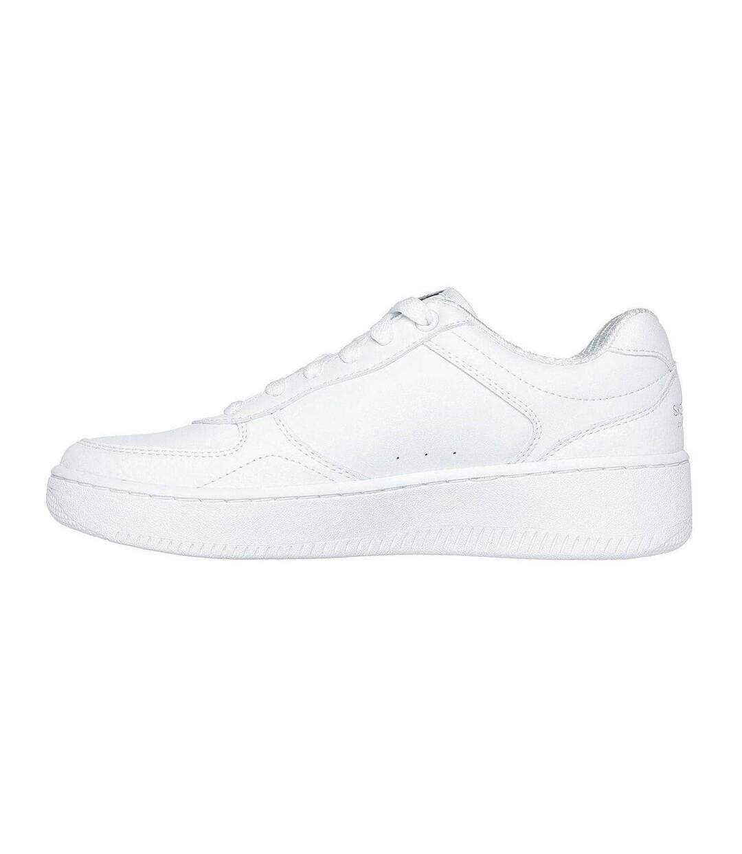 Baskets Court Femme Blanc Skechers-2