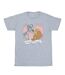 Disney - T-shirt LADY AND THE TRAMP LOVE - Femme (Gris chiné) - UTBI16811-1
