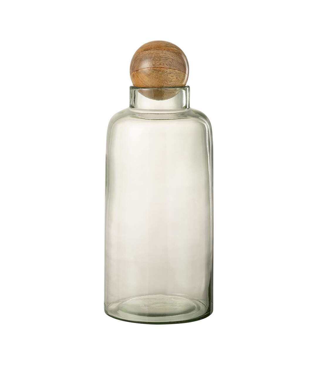 Vase Déco en Verre Clarissa 36cm Transparent-1