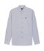 Chemise Motif Rayé Homme Gris Blanc Lyle & Scott-2
