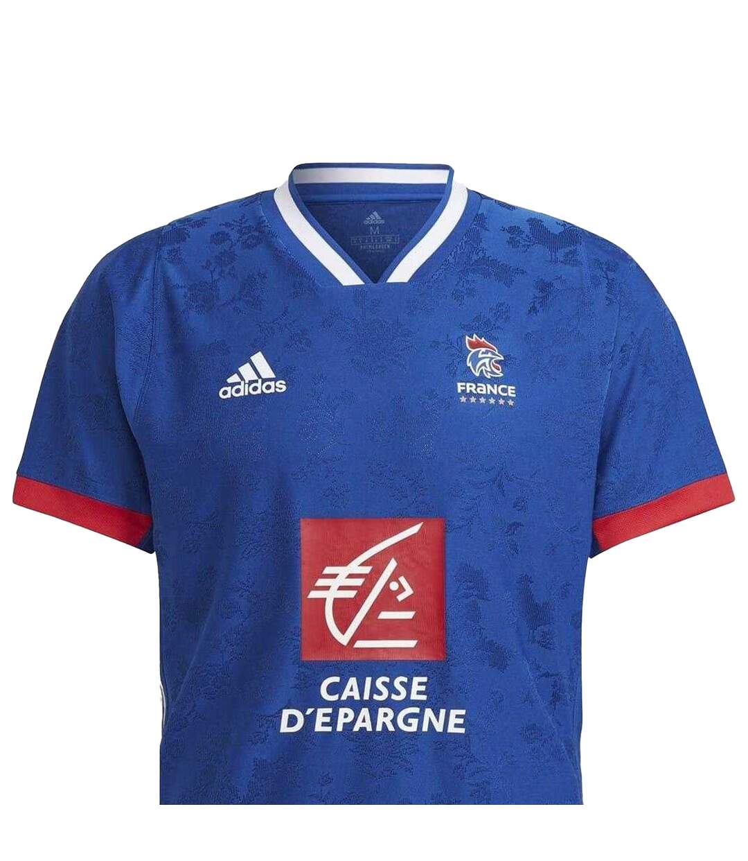 Maillot De Handball Motif/style France Homme Bleu Marine Foncé Bleu Roi Blanc Adidas-2
