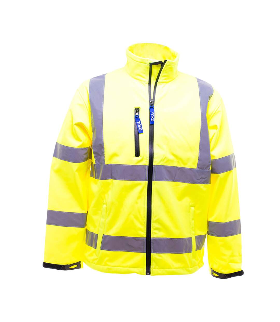 Veste haute visibilité homme jaune fluo Yoko-1