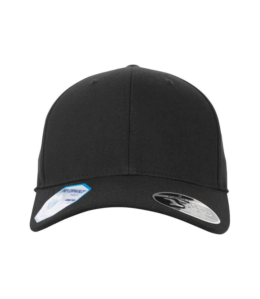 Unisex adult pro-formance cap black Flexfit-1