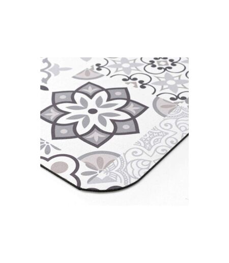 Tapis de Bain Imprimé Salou 50x80cm Gris