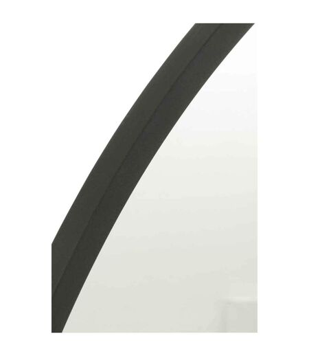 Miroir Mural Design Matazo 50cm Noir Mat