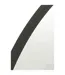 Miroir Mural Design Matazo 50cm Noir Mat-2