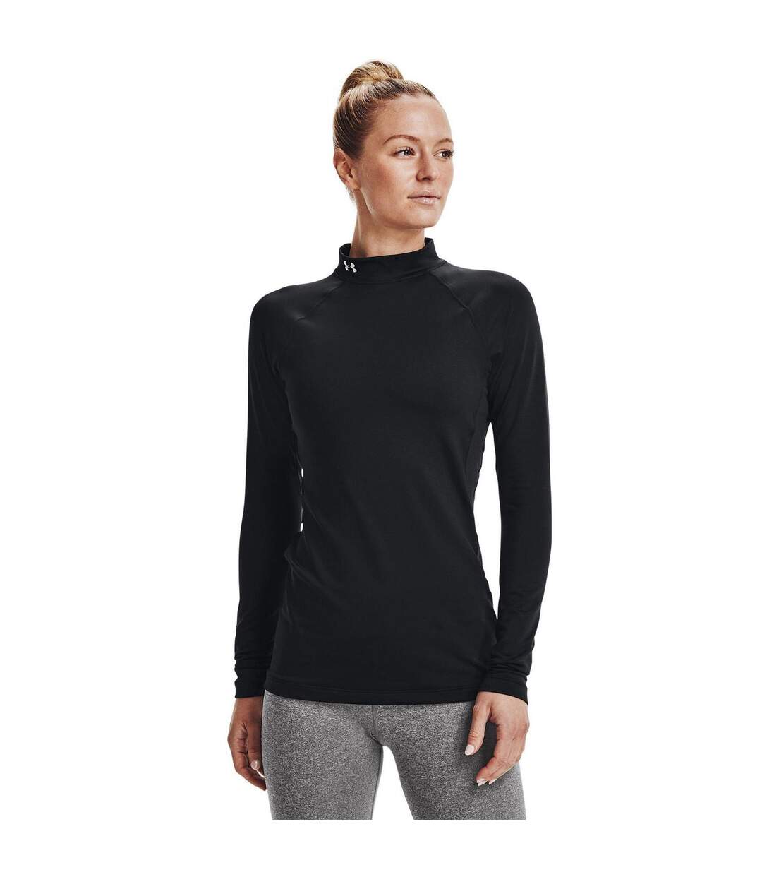 Haut Thermique Authentics Femme Noir Under Armour-4